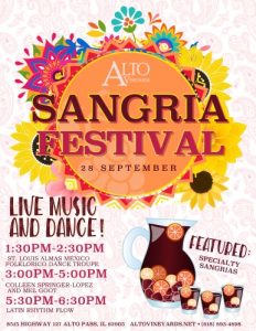 2024 sangria festival alto vineyards flyer