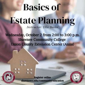 shawnee community college estate planning flyer